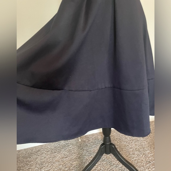 Lumier by Bariano formal navy blue knee length dress size medium - Picture 6 of 13